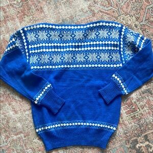 Vintage Wool Fair Isle Sweater